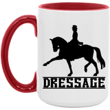 Dressage style 1 4HORSE AM15OZ 15oz. Accent Mug