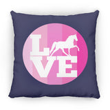 LOVE TWH PLEASURE SHADES OF PINK ZP16 Medium Square Pillow