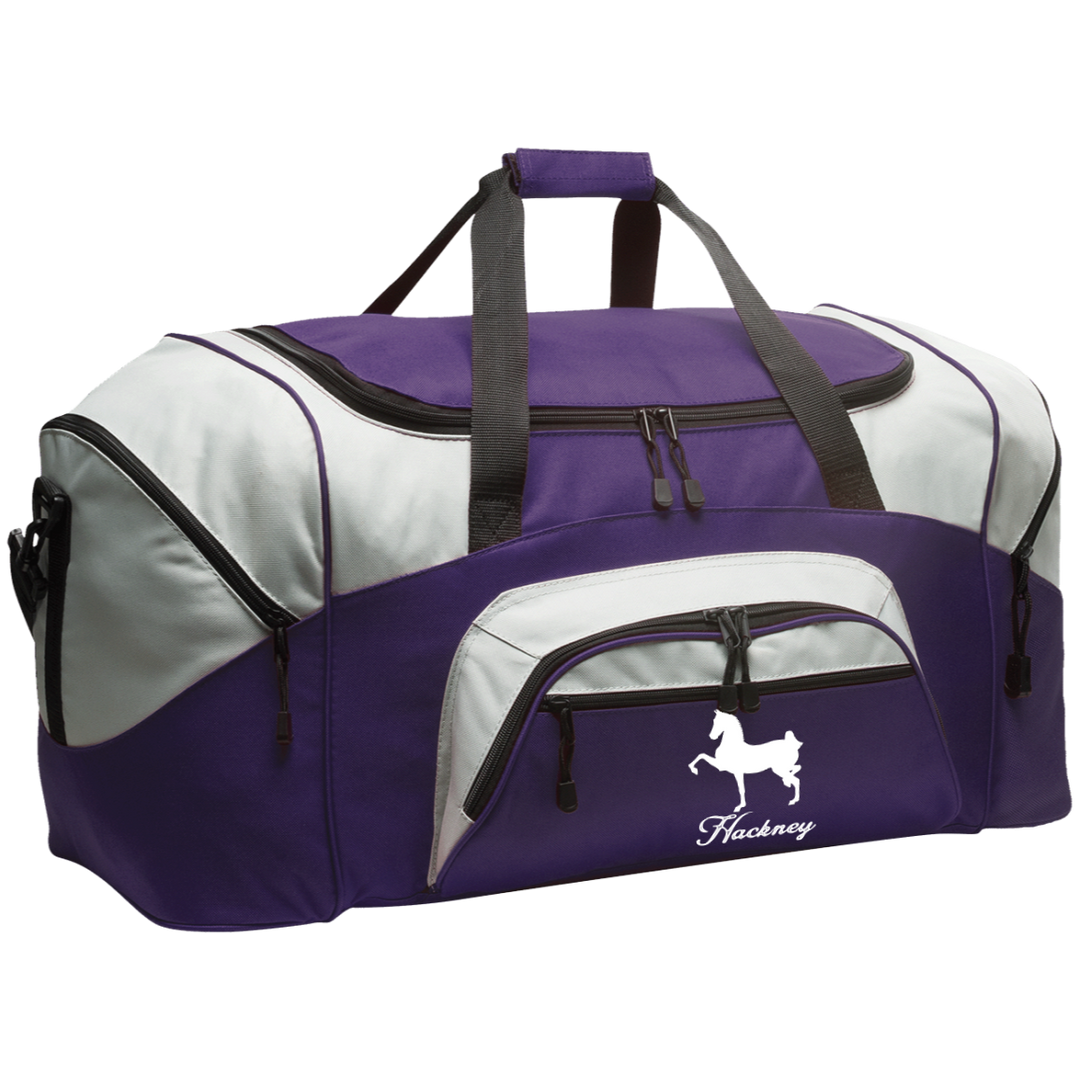 HACKNEY DESIGN 1 (white) 4HORSE BG99 Colorblock Sport Duffel