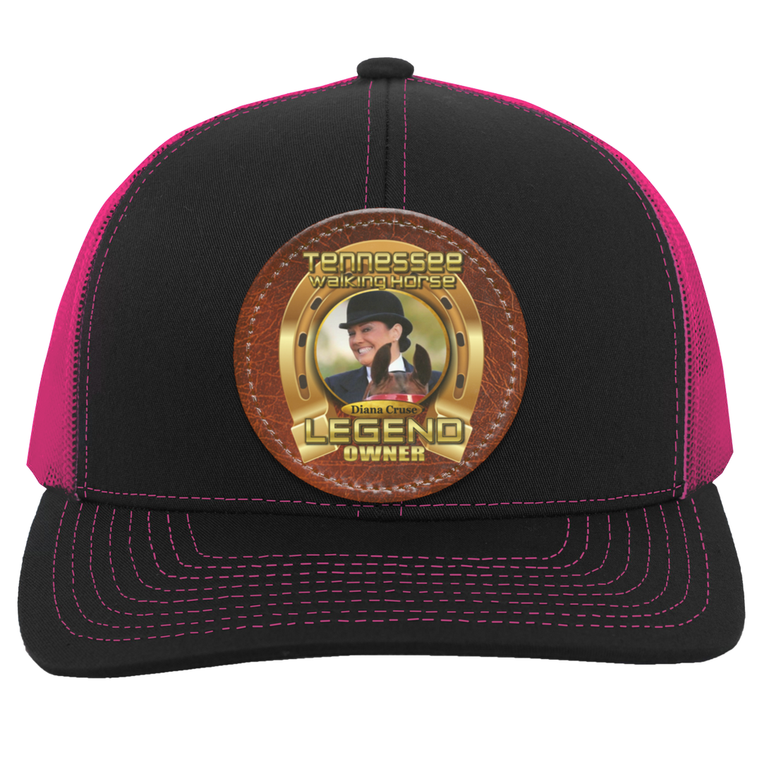 DIANA CRUSE (TWH LEGENDS) HAT 104C Trucker Snap Back - Patch