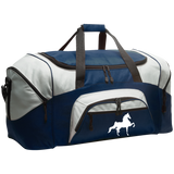 american saddlebred white 5232023 BG99 Colorblock Sport Duffel