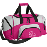 HUNTER JUMPER STYLE 1 (WHITE) 4HORSE BG99 Colorblock Sport Duffel