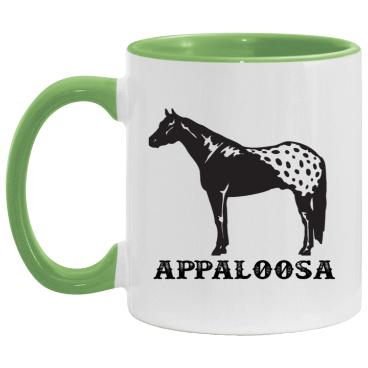 APPALOOSA ART TUMBLER 4HORSE AM11OZ 11 oz. Accent Mug