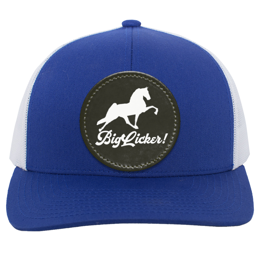 BIG LICKER OVAL 104C Trucker Snap Back - Patch