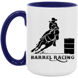 BARREL  ART TUMBLER 4HORSE AM15OZ 15oz. Accent Mug