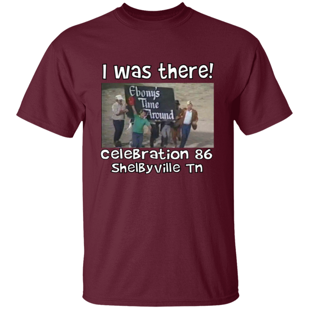 I WAS THERE CELEBRATION 86 G500 5.3 oz. T-Shirt