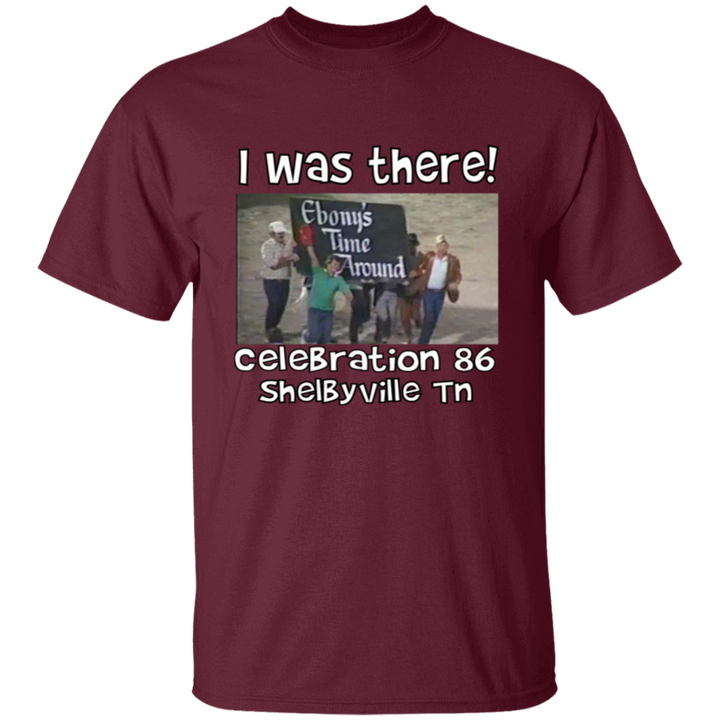 I WAS THERE CELEBRATION 86 G500 5.3 oz. T-Shirt