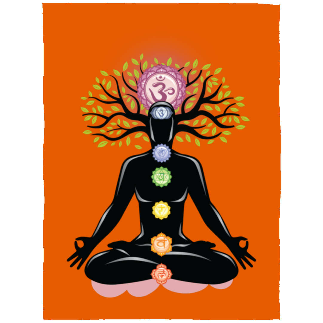 CHAKRAS PLUSH BLANKET (12 STYLES AND SIZES)