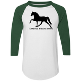 Tennessee Walker (black) 4HORSE 4420 Colorblock Raglan Jersey