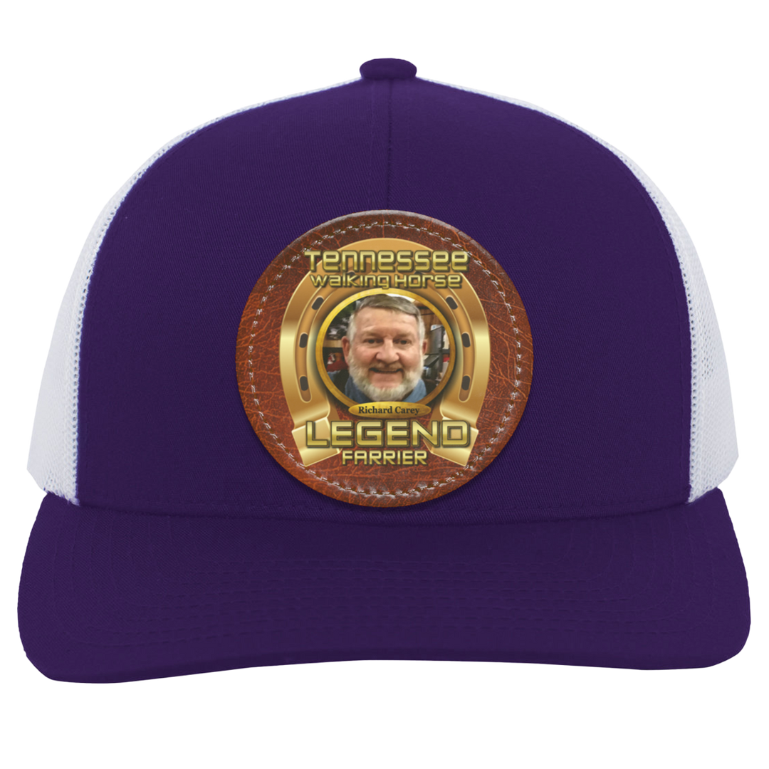 RICHARD CAREY (TWH LEGENDS) HAT 104C Trucker Snap Back - Patch