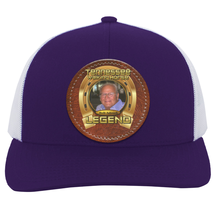 BOB ADCOCK (TWH LEGENDS) HAT 104C Trucker Snap Back - Patch