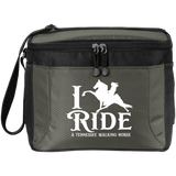 I RIDE A WALKING HORSE B (WHITE) BG513 12-Pack Cooler