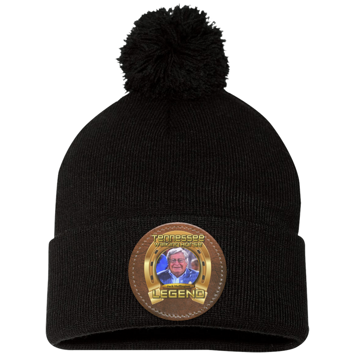 JACK HEFFINGTON (Legends Series) HAT SP15 Pom Pom Knit Cap - Patch