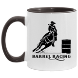 BARREL  ART TUMBLER 4HORSE AM11OZ 11 oz. Accent Mug