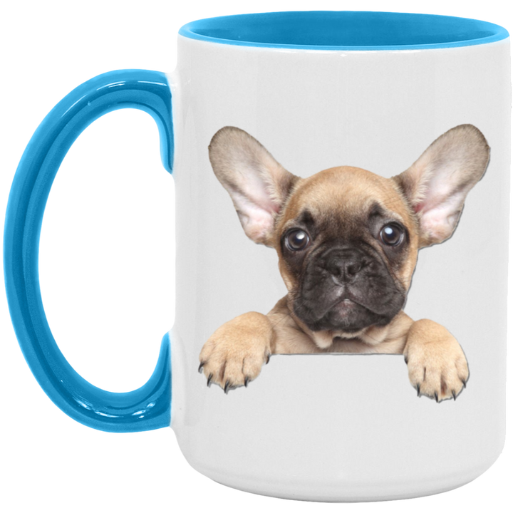 FRENCHIE PUPPY 21 AM15OZ 15oz. Accent Mug