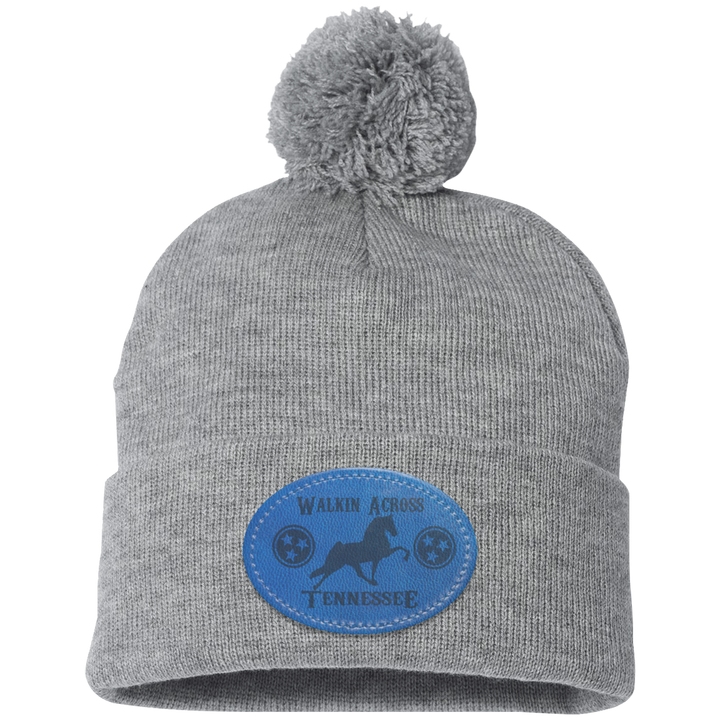 WALKIN ACROSS TENNESSEE TWH SP15 Pom Pom Knit Cap - Patch