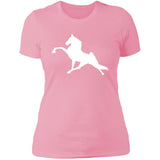 Tennessee Walking Horse Performance (WHITE) NL3900 Ladies' Boyfriend T-Shirt
