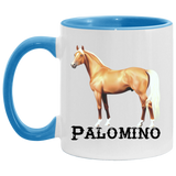 PALOMINO STYLE 1 4HORSE AM11OZ 11 oz. Accent Mug