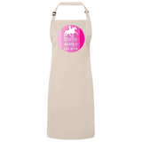 SHE LIVED HAPPILY TWH PLEASURE SHADES OF PINK RP150 Sustainable Unisex Bib Apron