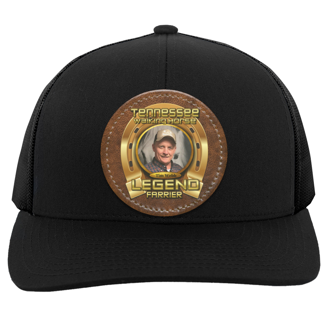 TIM WEBB (TWH LEGENDS) HAT 104C Trucker Snap Back - Patch