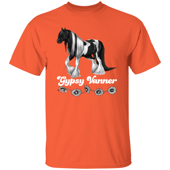 GYPSY VANNER 4HORSE (WHITE) G500 5.3 oz. T-Shirt