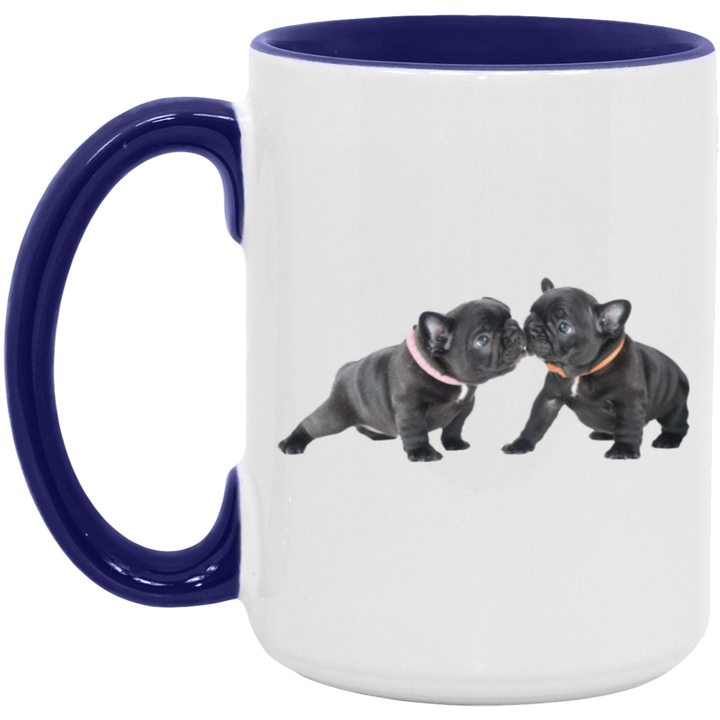 FRENCHIE PUPPY (6) AM15OZ 15oz. Accent Mug