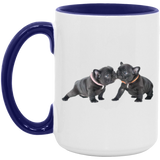 FRENCHIE PUPPY (6) AM15OZ 15oz. Accent Mug