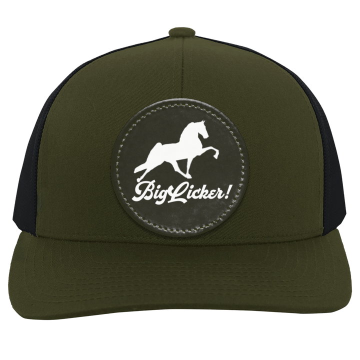 BIG LICKER OVAL 104C Trucker Snap Back - Patch