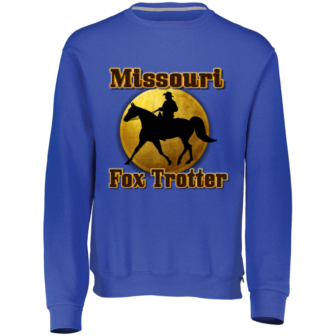 MISSOURI FOX TROTTER 1 998HBB Youth Dri-Power Fleece Crewneck Sweatshirt