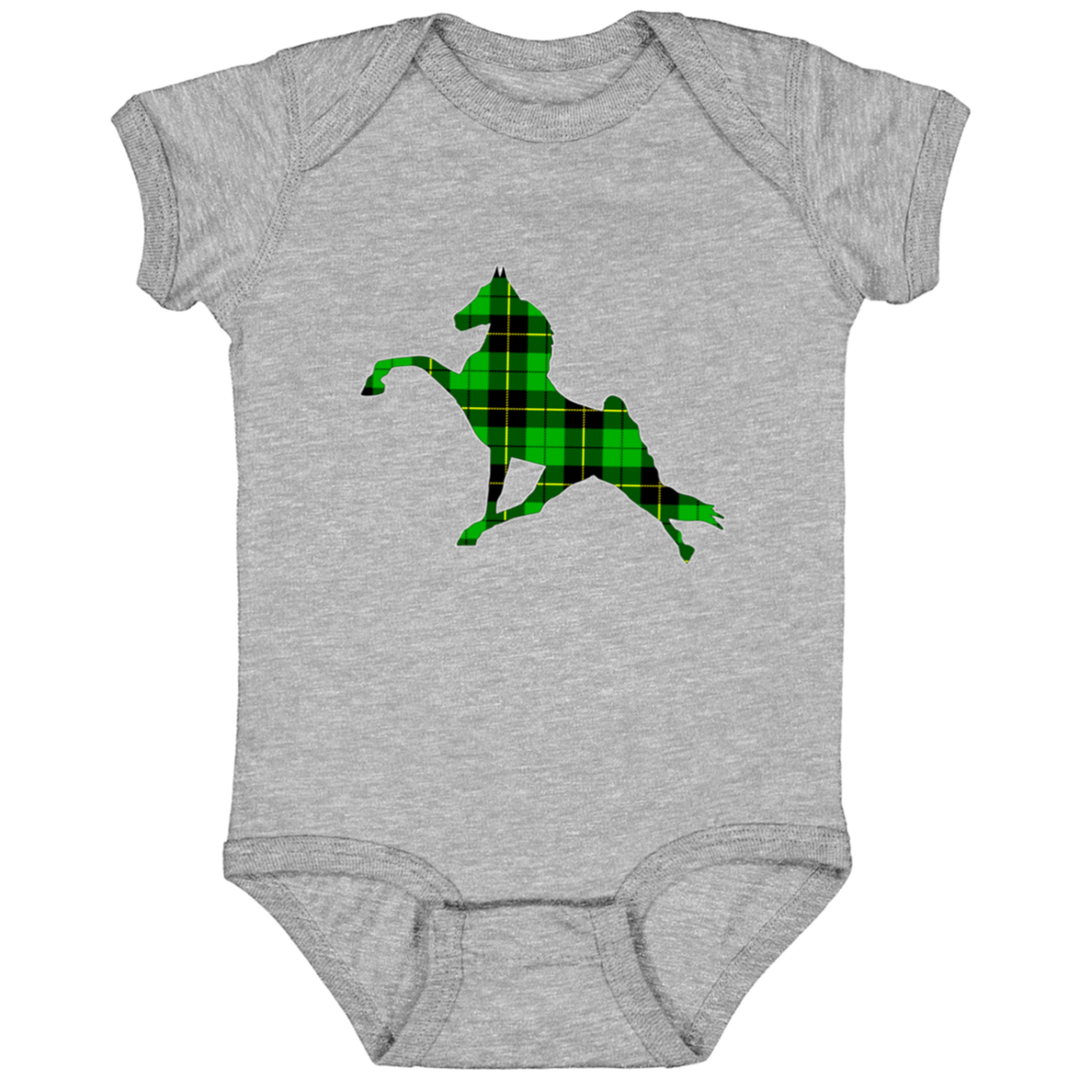 TWHGREENPLAIDFINAL 4424 Infant Fine Jersey Bodysuit