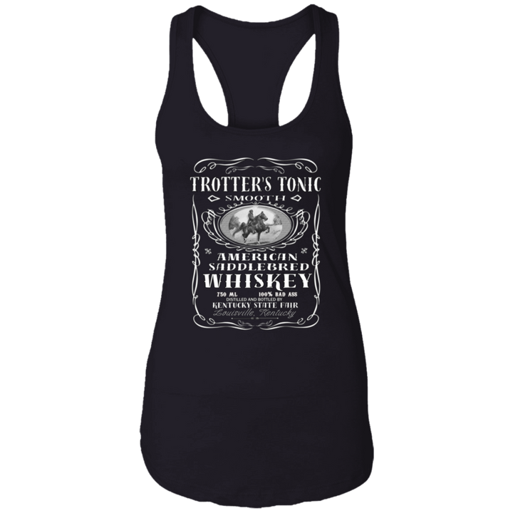 Trotters Tonic (Saddlebred) NL1533 Ladies Ideal Racerback Tank