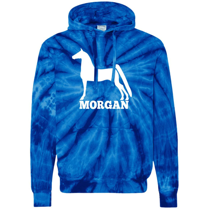Morgan CD877 Unisex Tie-Dyed Pullover Hoodie