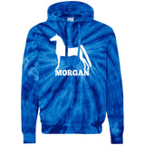 Morgan CD877 Unisex Tie-Dyed Pullover Hoodie