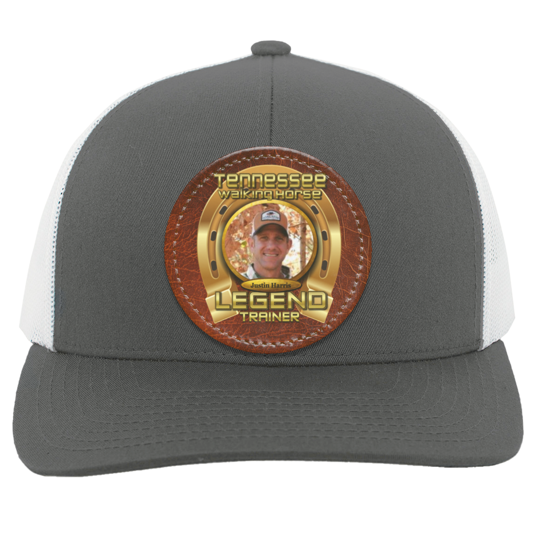 JUSTIN HARRIS (TWH LEGENDS) HAT 104C Trucker Snap Back - Patch