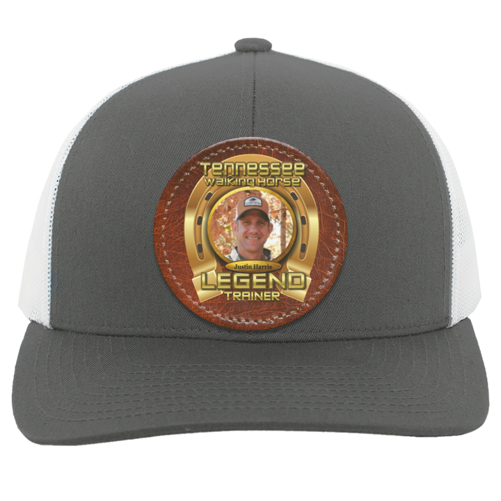 JUSTIN HARRIS (TWH LEGENDS) HAT 104C Trucker Snap Back - Patch