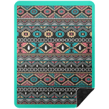 AZTEC 1 BSHL Premium Black Sherpa Blanket 60x80