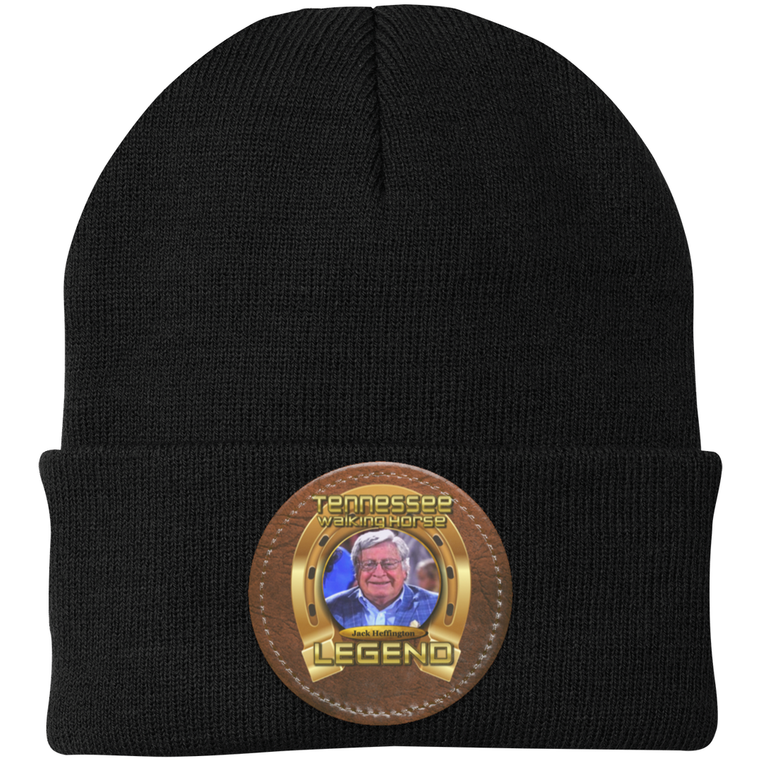 JACK HEFFINGTON (Legends Series) HAT CP90 Knit Cap - Patch