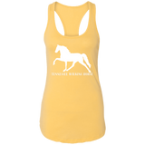 Tennessee Walker 4HORSE NL1533 Ladies Ideal Racerback Tank