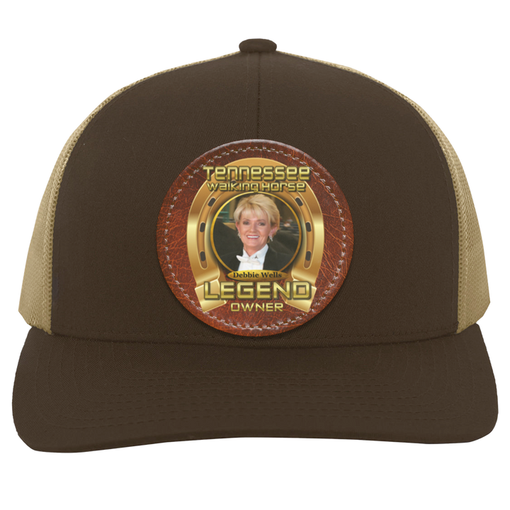DEBBIE WELLS (TWH LEGENDS) HAT 104C Trucker Snap Back - Patch