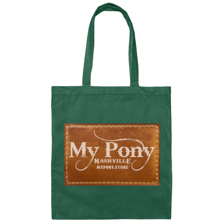 MY PONY NASHVILLE BRAND BE007 Canvas Tote Bag