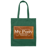MY PONY NASHVILLE BRAND BE007 Canvas Tote Bag