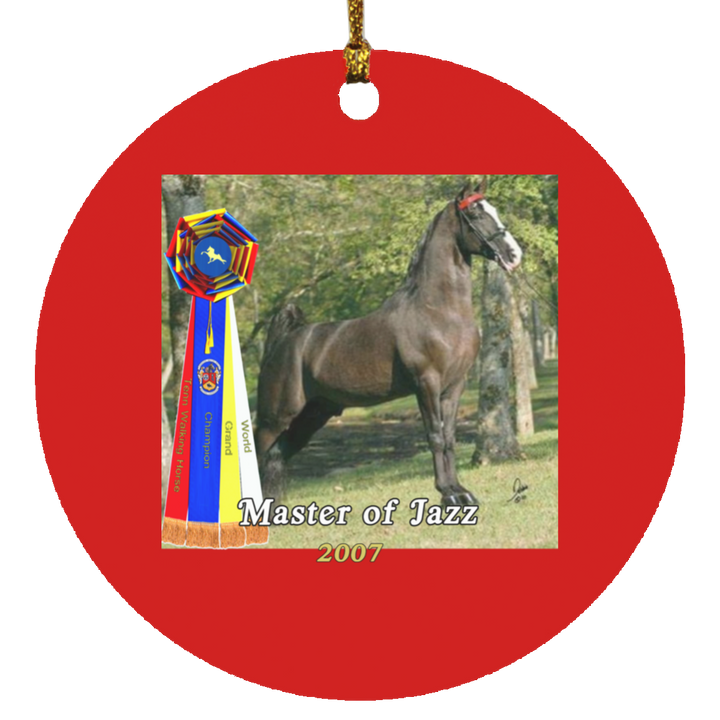 WGC MASTER OF JAZZ SUBORNC Circle Ornament