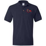 Rebel on the Rail Tennessee Walking Horse Pleasure G880 Jersey Polo Shirt