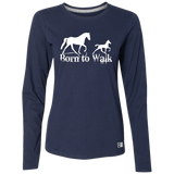 BORN TO WALK 64LTTX Ladies’ Essential Dri-Power Long Sleeve Tee