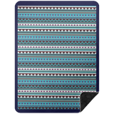 AZTEC 2 BSHL Premium Black Sherpa Blanket 60x80