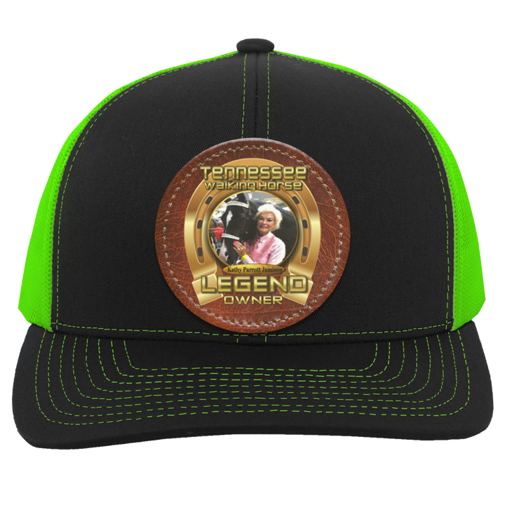 KATHY PARROTT JAMISON (TWH LEGENDS) HAT 104C Trucker Snap Back - Patch