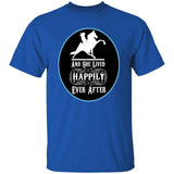 SHE LIVED HAPPY EVERY AFTER TWH PERFORMANCE G500 5.3 oz. T-Shirt