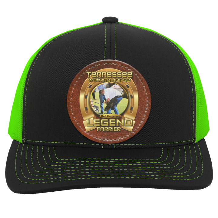 RED UMBERGER (TWH LEGENDS) HAT 104C Trucker Snap Back - Patch