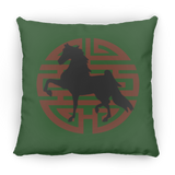 SADDLEBRED JAPANESE ART PILLOWS THREE SIZES