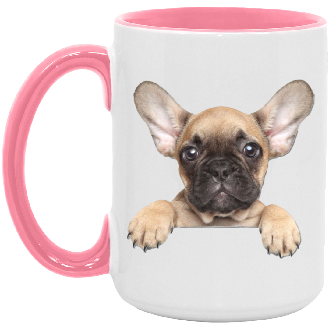 FRENCHIE PUPPY 21 AM15OZ 15oz. Accent Mug
